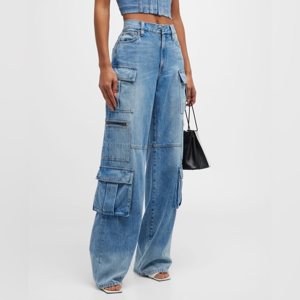 Alice + Olivia Cargo Jeans